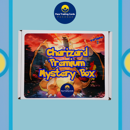 Charizard Premium Mystery Box versione 2 II Carte Pokemon, PSA, Mystery Pack e bustine sigillate Jap