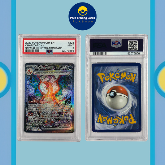 Charizard EX Alt Art - Obsidian Flame - 2023 PSA 9