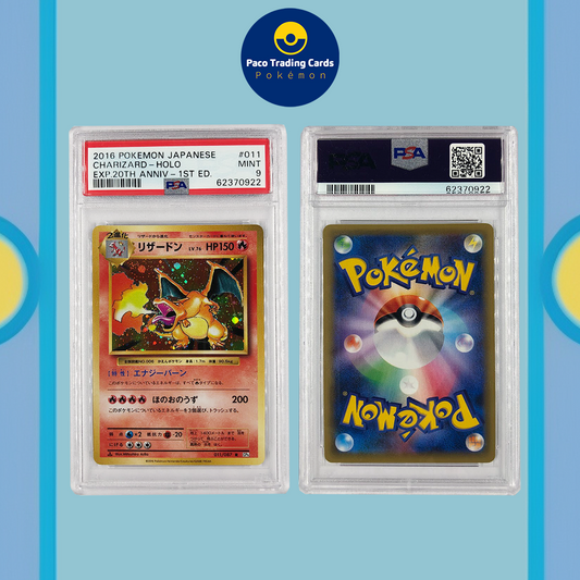 Charizard Holo 1st edition  - 20th anniversary - 2016 PSA 9